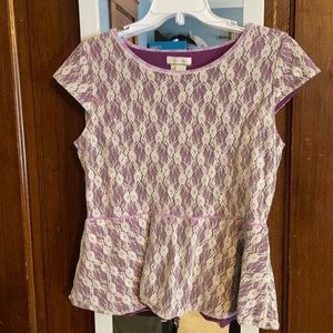 L Matilda Jane lace top 5 for $25